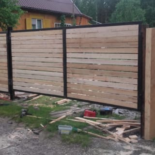 Заборы под ключ