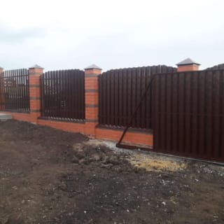 Заборы под ключ